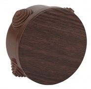 ЭРА KOR-85-40-4g-O Коробка распаячная открытой установки КОР (дуб) 85х40мм с гермовводами 4 вх. IP54 Б0043230