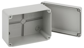 ЭРА Распаячная коробка ЭРА KORvp приборная подъездная открытой установки 150х110х85мм на винтах с гладкими стенками IP55 Б0058943