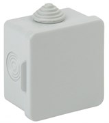 ЭРА KOR-65-65-50-4g Коробка распаячная открытой установки КОР 65х65х50мм с гермовводами 4 вх. IP54 Б0037445
