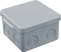 Navigator Коробка 93 757 NSS-DB-80-80-50-GR распаячная откр.монт.(без мембран) 93757