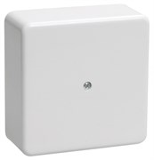 IEK Коробка распаячная КМ для о/п 75х75х28мм белая UKO10-075-075-028-K01-E