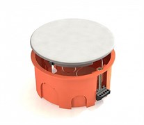 CHINT Коробка распаячная для скрытого монтажа в полых стенах D80мм х 40мм (с пластиковыми зажимами) 8820007