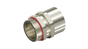 DKC Взрывозащищенный кабельный ввод ANF под небронированный кабель M20х1,5/M20х1,5 D5,5-13мм. Нержавеющая сталь AISI316L. IP66/68 6018ANFBKGM2SX