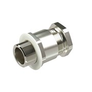 DKC Взрывозащищенный кабельный ввод серии КН для небронированного кабеляМ63х1,5 D:38,8-47мм. Никелированная латунь IP66/IP68 KH7MHK