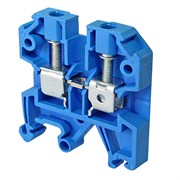 IEK Зажим наборный ЗНИ-4мм2 (JXB35А) синий YZN10-004-K07