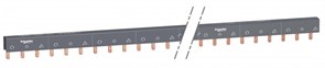 Schneider Electric Acti 9 Шинка гребенчатая 3Р (L1L2L3…) 57 мод.18мм 100А разрезаемая A9XPH357
