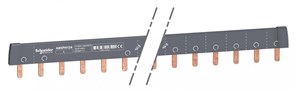 Schneider Electric Acti 9 Шинка гребенчатая 1P (L1…) 24 мод.18мм 100А разрезаемая A9XPH124