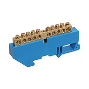 IEK Шина N ноль на DIN-изол ШНИ-8х12-24-Д-С YNN10-812-24D-K07