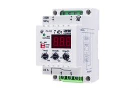 Новатек Реле контроля 1-фаз. напряжения РН-113 (3мод.), 32А АС1 РН-113