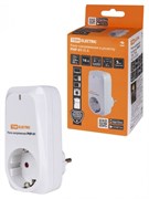 TDM Реле напряжения в розетку РНР-01, 16А SQ1513-0001