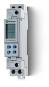 Finder Реле времени цифровое недельное; программируется ПК (012.00); монтаж на рейку 35мм; 1СO 16A; питание 24В АC/DC; ширина 17.8мм; степень защиты I 127100240000