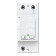 Welrok VIP-50 реле напряжения с контролем тока 50 А (max 60 A), 11 000 ВА 4660251140311