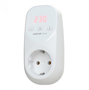 Welrok Реле контроля 1-фаз. напряжения в розетку PR red 16А 4660251140229