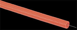 IEK ELASTA Труба гофрированная ПНД d16 с зондом оранжевая (100м) CTG20-16-K04-100