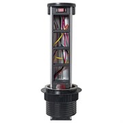 EKF PROxima Встраиваемая мини-колонна с беспроводной зарядкой 15Вт, 8 модулей C-Line cl-vmkwс-8-s