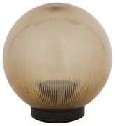 ЭРА НТУ 02-60-203 Светильник садово-парковый, шар золотистый призма D=200 mm Б0048061