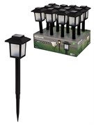 TDM Светильник СП-337 на солнечной батарее, 7х7х34 см, пластик, черный,10 LED, ДБ SQ0330-0188