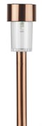 ЭРА SL-SS30-CPR Садовый светильник на солнечной батарее, нержавеющая сталь, медный", 32 см" Б0032594