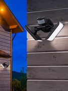 ЭРА ERAFS020-42 Фасадный светильник с двумя световыми панелями c выносной на солнечной батарее, 2х50 LED, 600l Б0044490