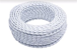 Bironi белый глянец кабель коаксиальный 20М B1-426-071-20