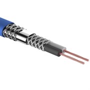 Кабель микрофонный 2 х 0,25мм², 1 экран, d 6,8мм., синий, 100 м. Rexant 01-6028