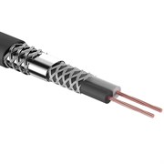 Кабель микрофонный 2 х 0,25мм², 1 экран, d 6,8мм., черный, 100 м. Rexant 01-6029