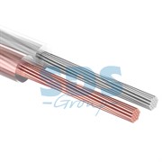 Кабель акустический, 2х1.50 мм², прозрачный SILICON, 5 м. Rexant 01-6306-05
