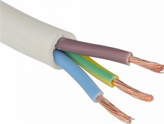 Провод ПВС 3х1,5 б ККЗ ПВС   3Х  1.5 БЕЛЫЙ ККЗ ГОСТ