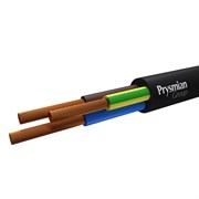 Провод ПВС 3x1 мк(N,PE) ч РЭК-Prysmian 0103030101