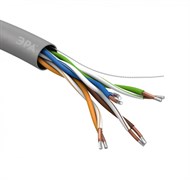 ЭРА UL-4-PVC-A-100 Кабель витая пара U/UTP 4x2x24 AWG Cat5e CCA PVC 100 м SIMPLE Б0044439