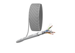 ЭРА Кабель витая пара F-4-PVC-6 F/UTP 4x2x23 AWG Cat 6 CU PVC 305 метров Б0053026