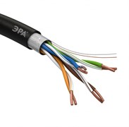 ЭРА F-4-PE Кабель витая пара F/UTP Cat5e 4x2x24 AWG CU PE OUTDOOR 305 м Б0044689