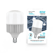 Gauss Лампа Elementary T140 80W 6400lm 4000K E40 LED 63428