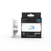 Gauss Лампа GX53 8W 680lm 6500K диммируемая LED 108408308-D