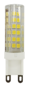 Jazzway Лампа PLED-G9 9w 2700K 590Lm 175-240V (пластик d16*60мм) .5001039