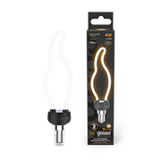 Gauss Лампа Filament Artline CT35 4W 330lm 2700К Е14 milky LED 1000801104