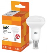 IEK Лампа светодиодная ECO R50 рефлектор 5Вт 230В 3000К E14 LLE-R50-5-230-30-E14