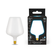 Gauss Лампа Filament V160 9W 890lm 4100К Е27 milky LED 1016802209