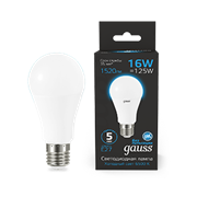 Gauss Лампа A60 16W 1520lm 6500K E27 LED 102502316