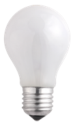 Jazzway Лампа накаливания A55 240V 75W E27 frosted (БМТ 230-75-5) .3320492