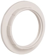 IEK Кольцо к патрону, пластик, Е27, белый EKP10-01-02-K01