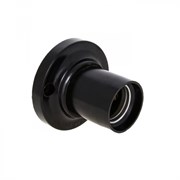 EKF PROxima Патрон карболитовый потолочный Е27 черн. прямой LHC-E27-sc-s