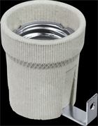 Navigator Патрон электрический 71 619 NLH-CL-H-E27 керамический с держателем Е27 71619