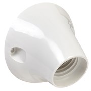 IEK Патрон угловой Е27 пластик белый EPP13-04-01-K01