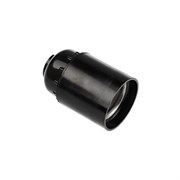 Патрон карболитовый подвесной Е27 черный, c этикеткой, Rexant 11-8815