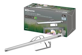 TDM Подсветка для картин «ИЗО 2» 6 Вт, 4000 K, 400*210*110, IP20, сатинированный никель, SQ0358-0301