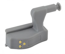 ЭРА SB-401 Фонарь пушлайт-подсветка на петлю в кухонный шкаф [3SMD LED, 2xA23, бл] Б0042659
