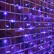 NEON-NIGHT Гирлянда "Светодиодный Дождь" 2х6м, постоянное свечение, прозрачный провод, 230 В, диоды СИНИЕ, 1140 LED ( партия 2020 - 768 LED) 235-173