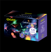 ФАZA Гирлянда AC-G01-120M, 120 мульт. LED, 12.8 м., 8 реж., 220В .5047655