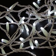 NEON-NIGHT Гирлянда Нить 10м, постоянное свечение, белый ПВХ, 230В, цвет: Белый 305-165